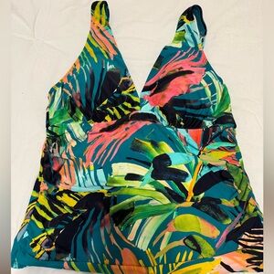 Jantzen Emerald Green Tankini Top NWT